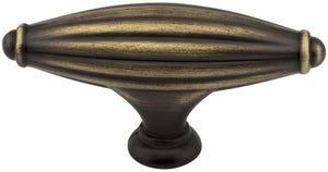 Jeffrey Alexander 618L-BNMDL 2-15/16" Distressed Pewter Glenmore Cabinet "T" Knob