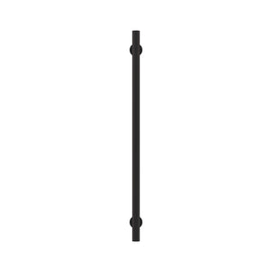 Amerock Cabinet Pull Matte Black 10-1/16 inch (256 mm) Center-to-Center Radius 1 Pack Drawer Pull Cabinet Handle Cabinet Hardware