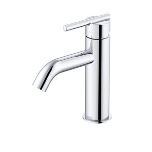Gerber D225458 Parma Single Handle Bathroom Faucet With Metal Touch Down Drain ...