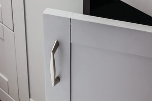 Elements 988-3BNBDL 3" Center-to-Center Brushed Pewter Zachary Cabinet Pull