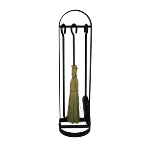 Enclume FPTS15T BK Hearthside Fireplace Tall Tool Set w/ Base & 3 Tools BK