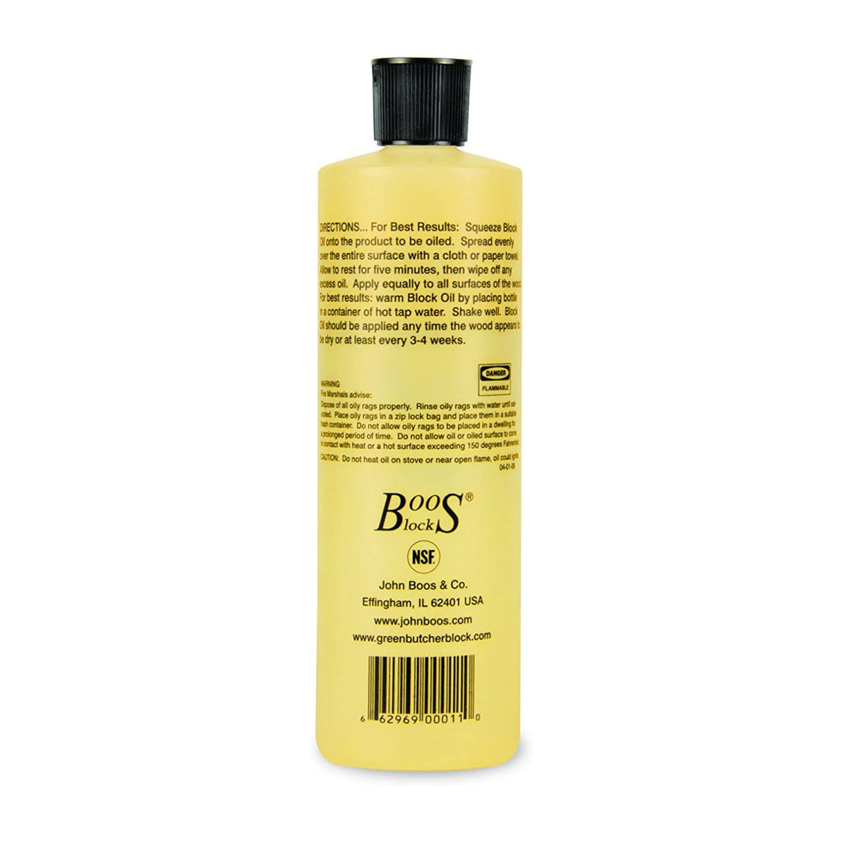 John Boos MYS1APP 2 Piece Cutting Charcuterie Board Care & Maintenance Set with 16 Oz Food Safe Mystery Oil Bottle and Applicator, Wooden Kitchen Essentials MYS OIL 16OZ (1) /APPLICRND