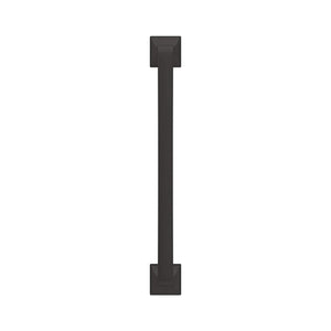 Amerock Cabinet Pull Matte Black 6-5/16 inch (160 mm) Center-to-Center Ville 1 Pack Drawer Pull Cabinet Handle Cabinet Hardware