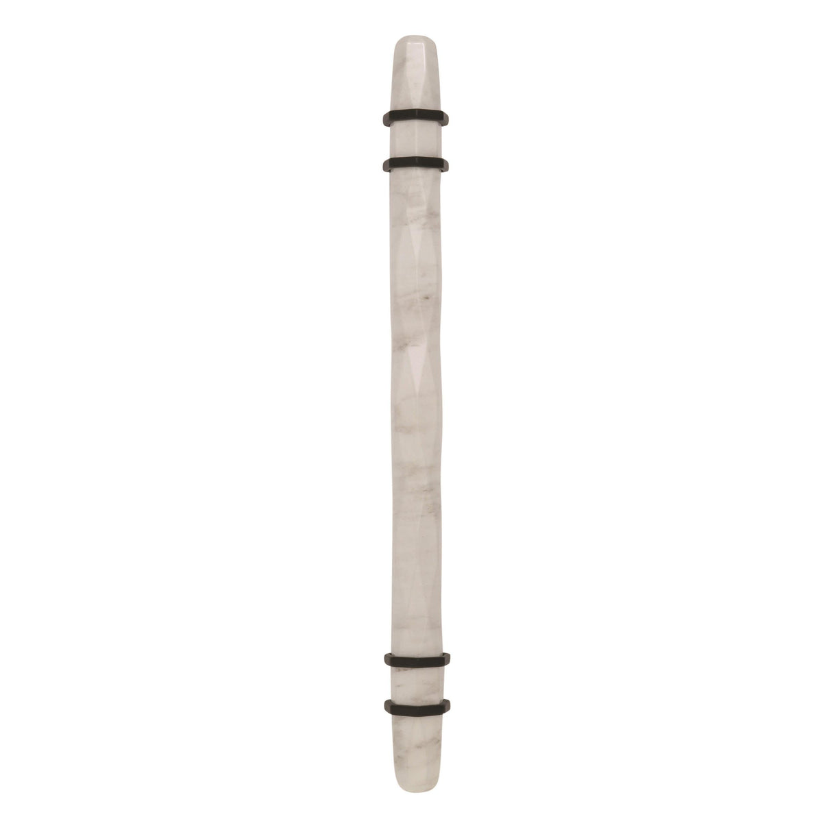 Amerock Cabinet Pull Marble White/Black Bronze 6-5/16 inch (160 mm) Center to Center Carrione 1 Pack Drawer Pull Drawer Handle Cabinet Hardware