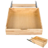 Hardware Resources RO27-WB 27" Wood Rollout Drawer