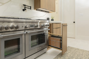 Task Lighting TRS18-2B-BZ-LS 18" TR Switch Series Angle Power Strip, Left Switches, Bronze Finish, Black Switches and Receptacles