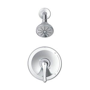 Gerber G00G9316TC Chrome Maxwell Single Handle Shower Only Trim Kit & Treysta C...