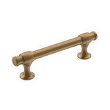 Amerock Cabinet Pull Champagne Bronze 3-3/4 inch (96 mm) Center-to-Center Winsome 1 Pack Drawer Pull Cabinet Handle Cabinet Hardware