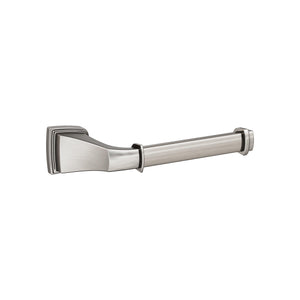 Amerock BH36031G10 Brushed Nickel Single Post Toilet Paper Holder 7-7/8 in. (200 mm) Length Toilet Tissue Holder Revitalize Bath Tissue Holder Bathroom Hardware Bath Accessories