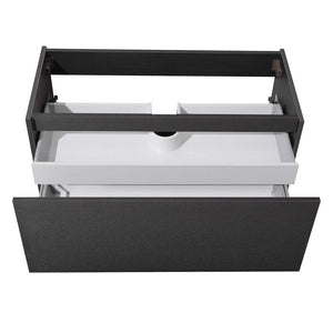 Fresca FCB8010TK Fresca Mezzo 39" Teak Modern Bathroom Cabinet