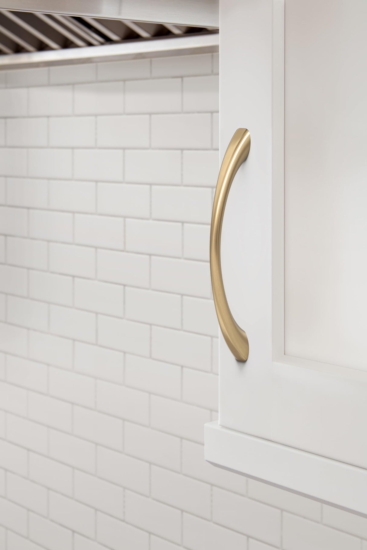 Amerock BP37231CZ Champagne Bronze Cabinet Pull 5-1/16 inch (128mm) Center-to-Center Cabinet Hardware Vaile Furniture Hardware Drawer Pull