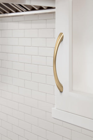 Amerock BP37231CZ Champagne Bronze Cabinet Pull 5-1/16 inch (128mm) Center-to-Center Cabinet Hardware Vaile Furniture Hardware Drawer Pull