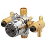 Gerber G00GS525S No Finish Treysta Tub & Shower Valve- Vertical Inputs With STOPS...