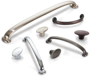 Jeffrey Alexander 650-96DBAC 96 mm Center-to-Center Brushed Oil Rubbed Bronze Hudson Cabinet Pull