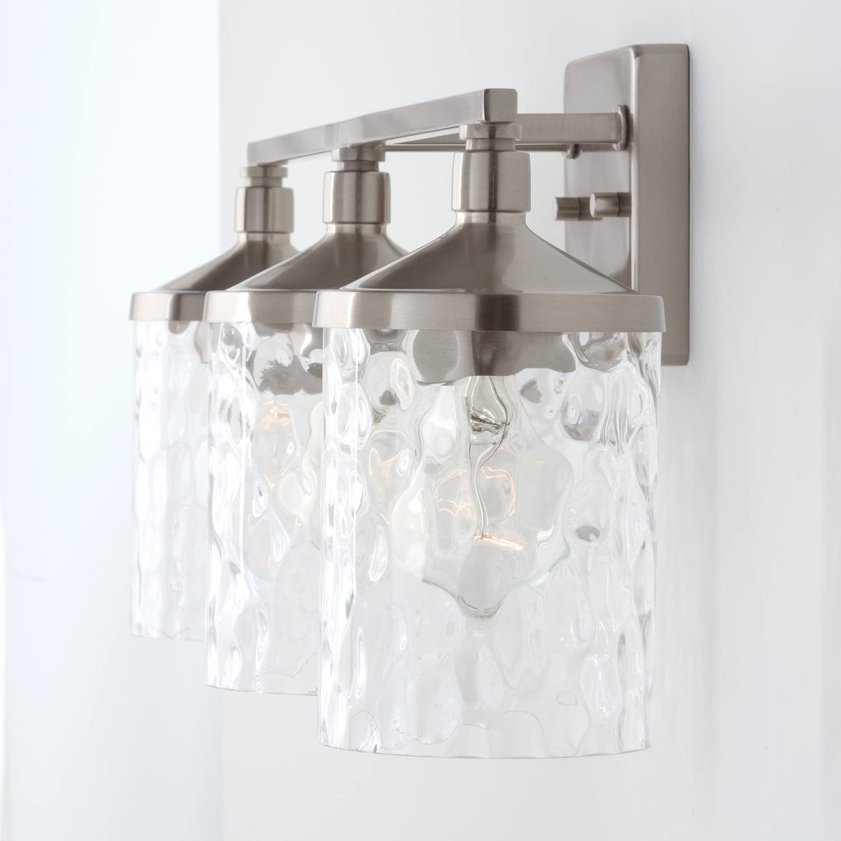 Capital Lighting 128831BN-451 Colton 3 Light Vanity Brushed Nickel
