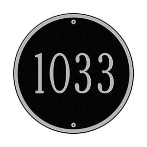 Whitehall 1033BS - Round - 9" Diameter Wall - One Line