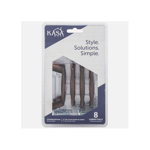 KasaWare K7553BORB-8 3-3/4" Overall Length Tapered Pull, 8-pack