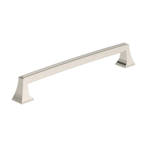 Amerock BP53535G10 Satin Nickel Cabinet Pull 8 in (203 mm) Center-to-Center Cabinet Handle Mulholland Drawer Pull Kitchen Cabinet Handle Furniture Hardware