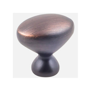 KasaWare K460BORB-10 1-1/4" Diameter Oval Knob, 10-pack