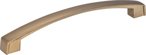 Jeffrey Alexander 549-160SBZ 160 mm Center-to-Center Satin Bronze Merrick Cabinet Pull