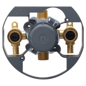 Gerber G00GS525S No Finish Treysta Tub & Shower Valve- Vertical Inputs With STOPS...