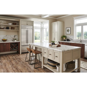 Jeffrey Alexander 278L-BNBDL 1-3/8" Overall Length Brushed Pewter Square Audrey Cabinet Knob