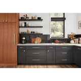 Jeffrey Alexander 171-305SN 305 mm Center-to-Center Satin Nickel Richard Cabinet Pull