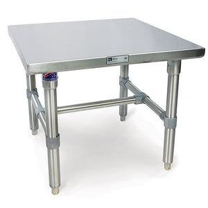 John Boos S16MS08 Stainless Steel Equipment Stands - 30X20x20" Top W/Stainless Base