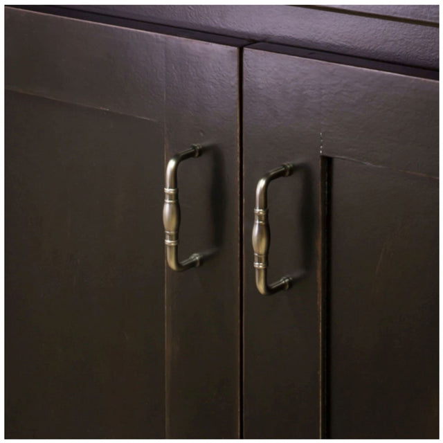 Jeffrey Alexander Z290-128-BNBDL 128 mm Center-to-Center Brushed Pewter Durham Cabinet Pull