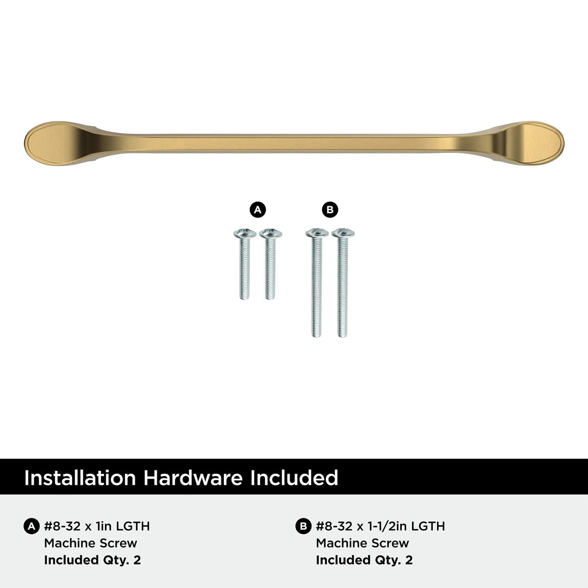 Amerock BP21938CZ Champagne Bronze Cabinet Pull 6-5/16 inch (160mm) Center-to-Center Cabinet Hardware Ravino Furniture Hardware Drawer Pull