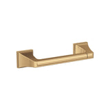 Amerock BH36021CZ Champagne Bronze Pivoting Double Post Toilet Paper Holder 8-13/16 in. (224 mm) Toilet Tissue Holder Mulholland Bath Tissue Holder Bathroom Hardware Bath Accessories