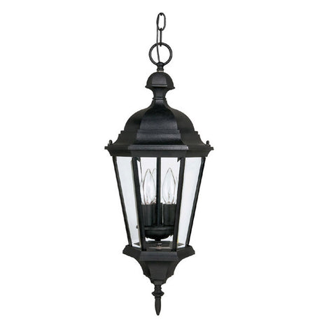 Capital Lighting 9724OB Carriage House 3 Light Outdoor Hanging Lantern Old Bronze