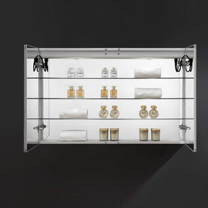 Fresca FMC014830 Fresca Tiempo 48" Wide x 30" Tall Bathroom Medicine Cabinet w/ LED Lighting & Defogger
