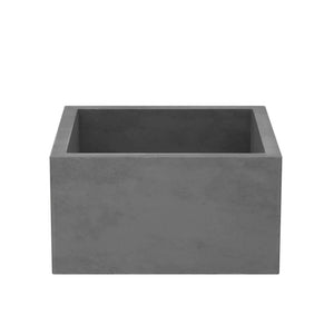 Native Trails NSB1515-A Ventana Native Stone Under Mount Bar/Prep Sink, Ash