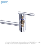 Gerber D205057SS Stainless Steel Opulence Wall Mount Pot Filler