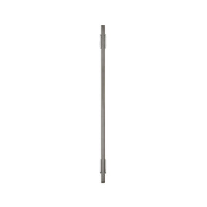 Amerock Cabinet Pull Polished Chrome/Black Chrome 10-1/16 inch (256 mm) Center to Center Urbanite 1 Pack Drawer Pull Drawer Handle Cabinet Hardware