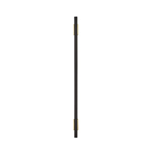 Amerock Cabinet Pull Brushed Gold/Matte Black 10-1/16 inch (256 mm) Center to Center Urbanite 1 Pack Drawer Pull Drawer Handle Cabinet Hardware