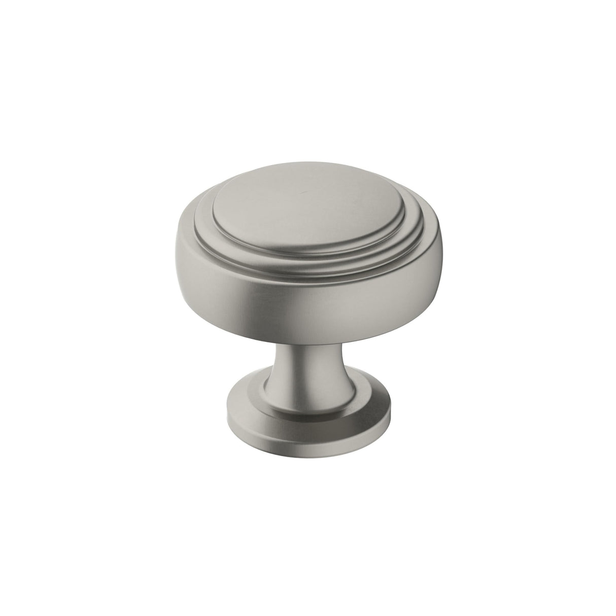 Amerock Cabinet Knob Satin Nickel 1-1/4 inch (32 mm) Diameter Winsome 1 Pack Drawer Knob Cabinet Hardware