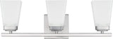 Capital Lighting 114431BN-334 Baxley 3 Light Vanity Brushed Nickel