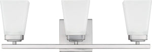 Capital Lighting 114431BN-334 Baxley 3 Light Vanity Brushed Nickel