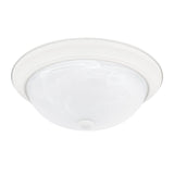 Capital Lighting 219031MW Bates 3 Light Flush Mount Matte White