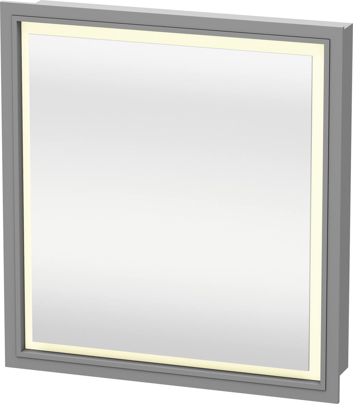 Duravit LC7650L0000 - Mirror cabinet L-Cube with lighting 700x650x155