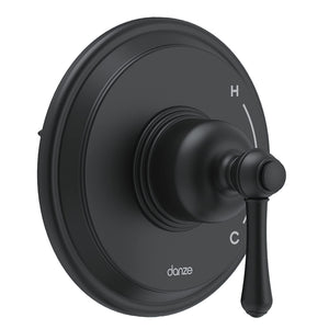 Gerber D510457BSTC Satin Black Opulence Valve-only Trim Kit