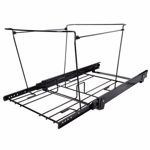 Hardware Resources P5011DACM-R Traditional 1/2" Overlay Hinge with Screws - Gun Metal