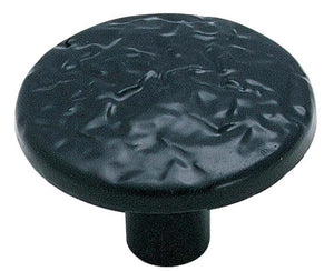 Amerock Cabinet Knob Colonial Black 1-1/4 inch (32 mm) Diameter Everyday Heritage 1 Pack Drawer Knob Cabinet Hardware