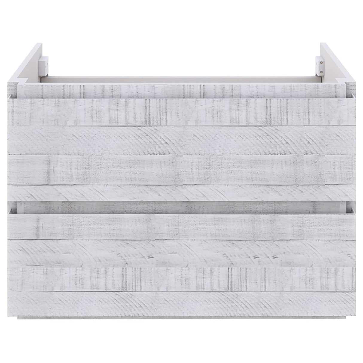 Fresca FCB3130RWH Fresca Formosa 29" Wall Hung Modern Bathroom Cabinet in Rustic White