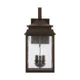 Capital Lighting 936931OZ Sutter Creek 3 Light Outdoor Wall Lantern Oiled Bronze