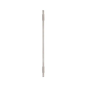 Amerock Cabinet Pull Polished Chrome/Satin Nickel 10-1/16 inch (256 mm) Center to Center Urbanite 1 Pack Drawer Pull Drawer Handle Cabinet Hardware