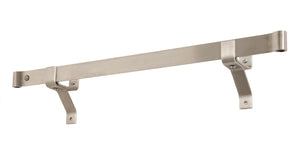 Enclume RB48 SS 48" Rolled End Bar Only SS (No Brackets or Hooks)