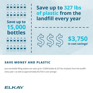 Elkay 51300C WaterSentry Plus Replacement Filter (Bottle Fillers), 1-single